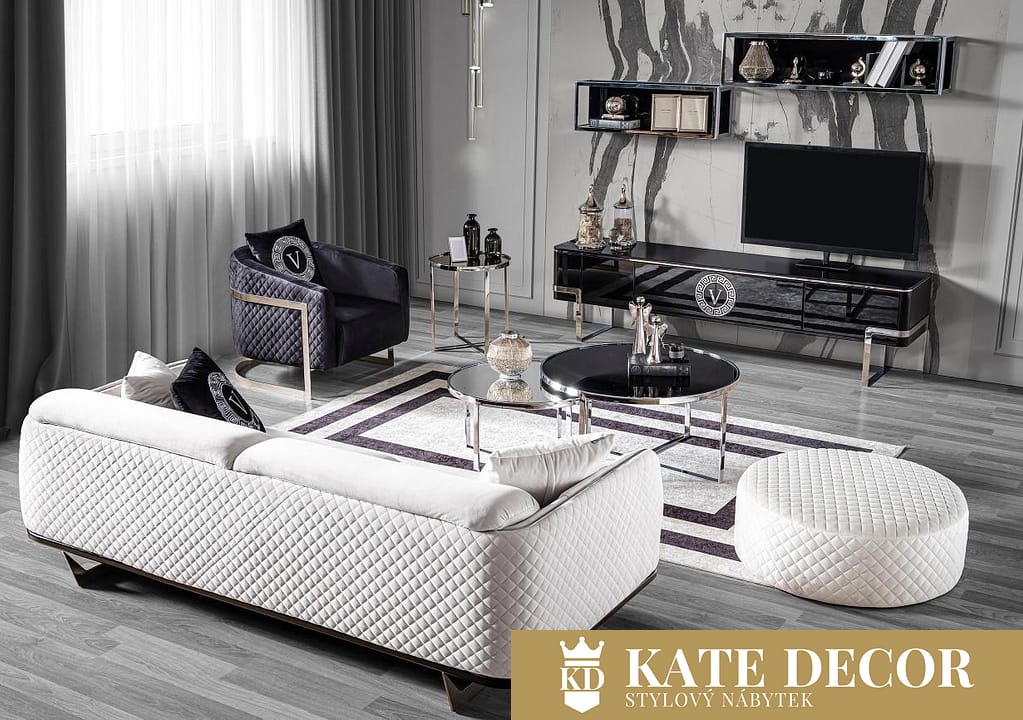 VERSACE WALL UNIT SET (3)