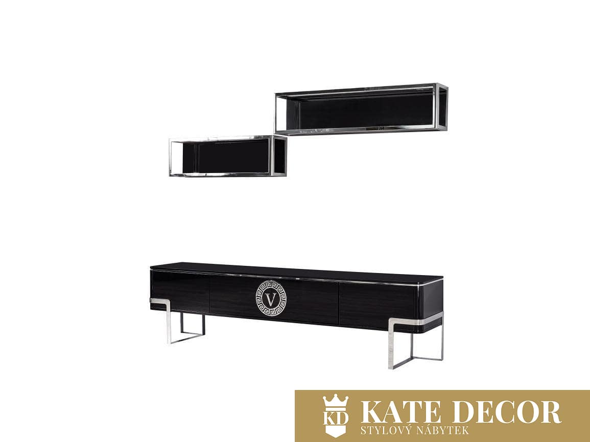 VERSACE WALL UNIT SET (1)