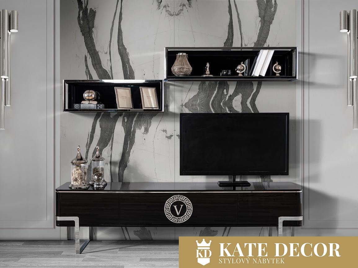 VERSACE WALL UNIT SET (11)