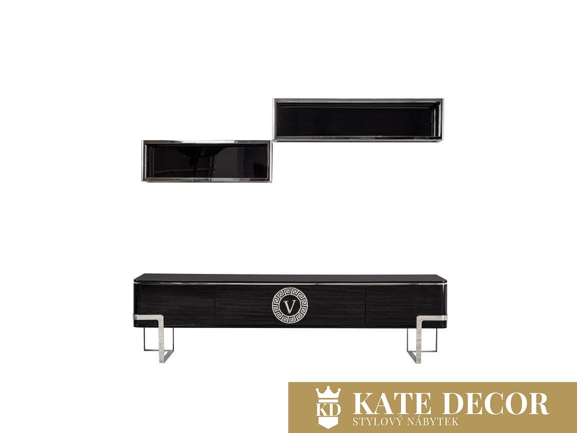 VERSACE WALL UNIT SET (2)