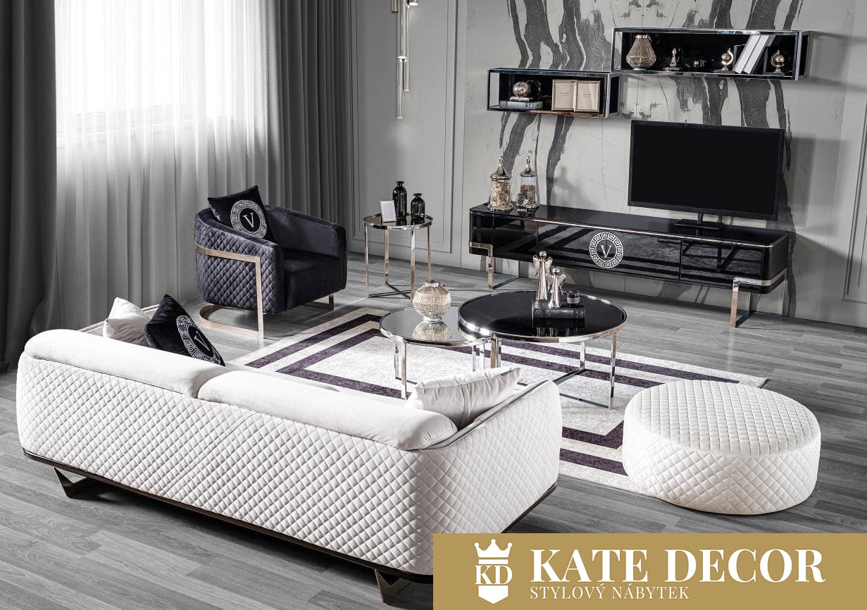 VERSACE WALL UNIT SET (3)