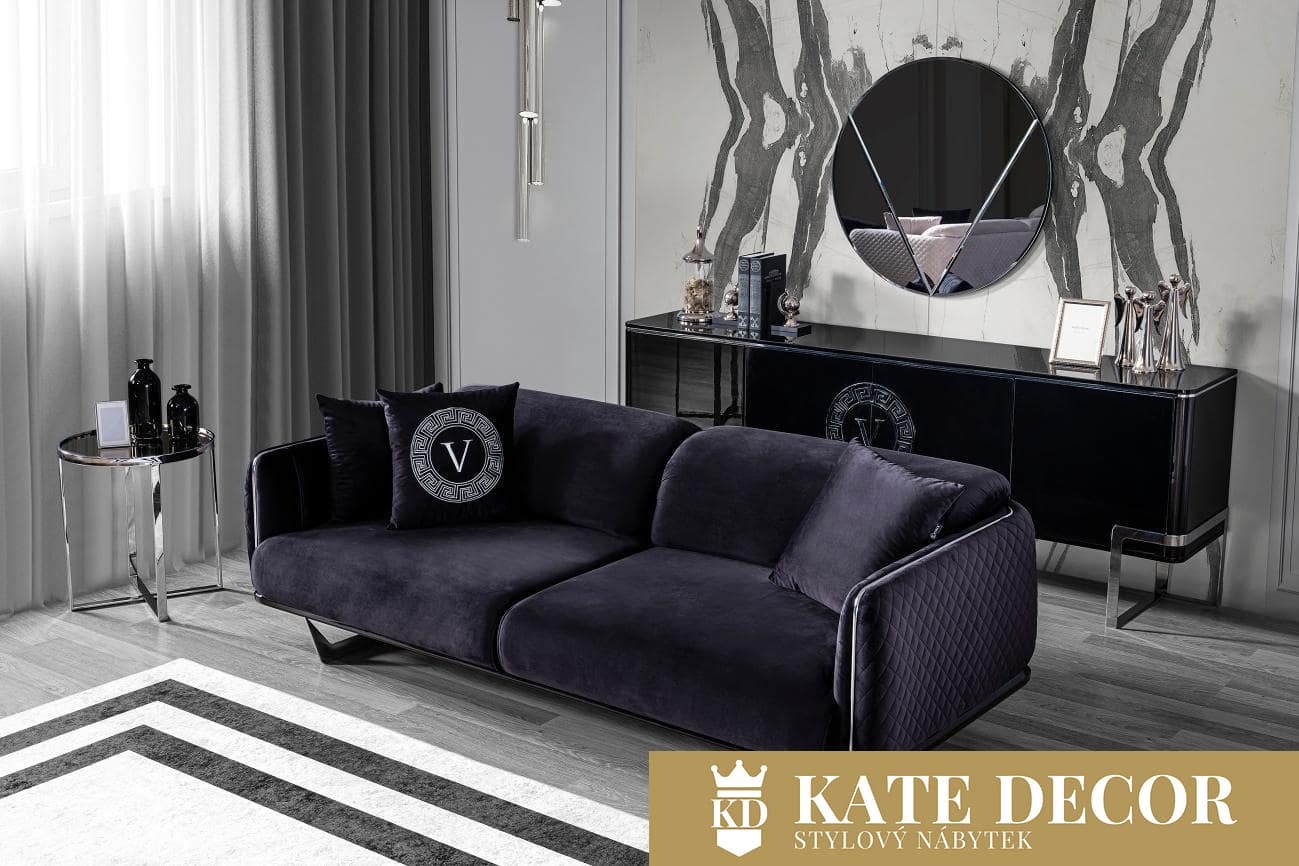 VERSACE SOFA SET (8)