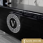 VERSACE DINING ROOM SET (7)