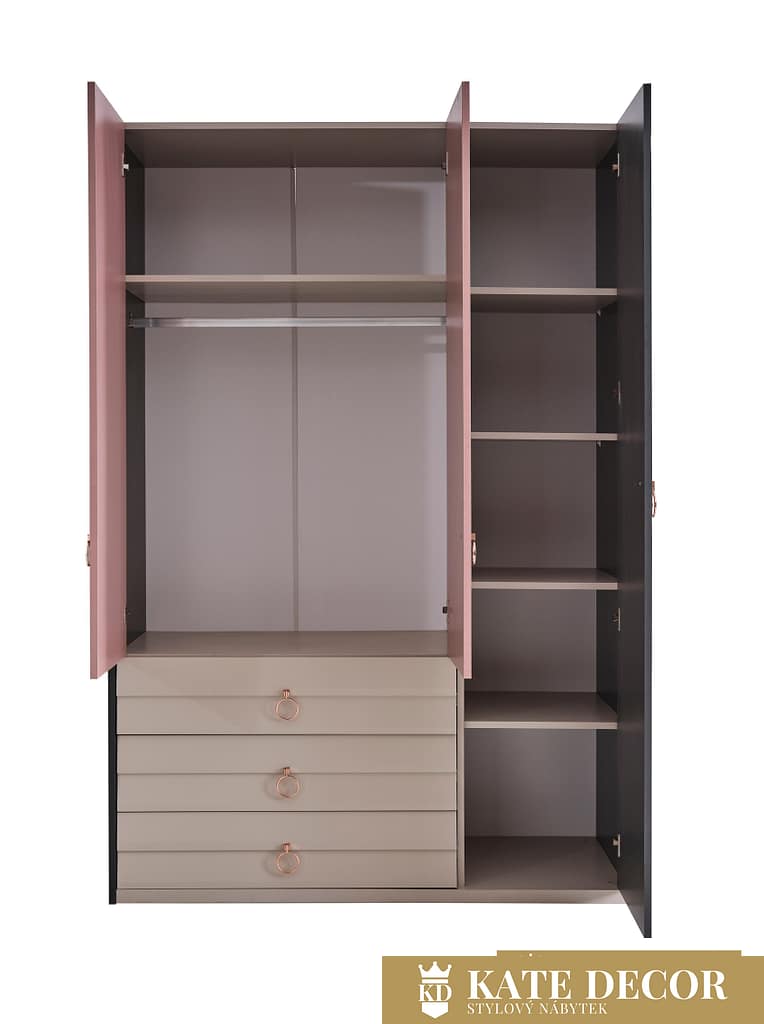 Setra Dekupe 06 3 Doors Wardrobe Inside View