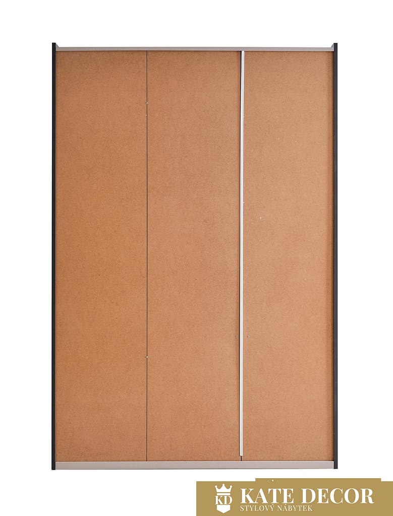 Setra Dekupe 07 3 Doors Wardrobe Back View