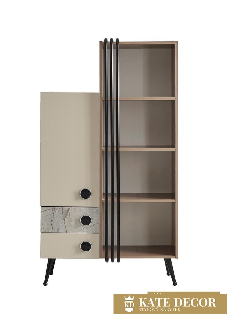 Arte Dekupe 19 Book Case Front View